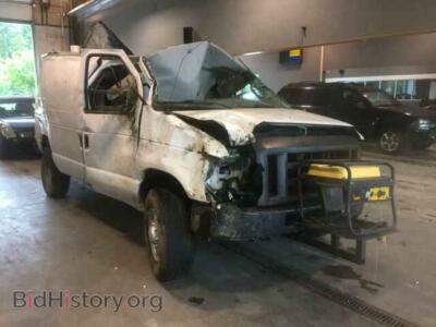 2008 Ford ECONOLINE, белый — VIN 1FTNE24W88DA42227, Copart