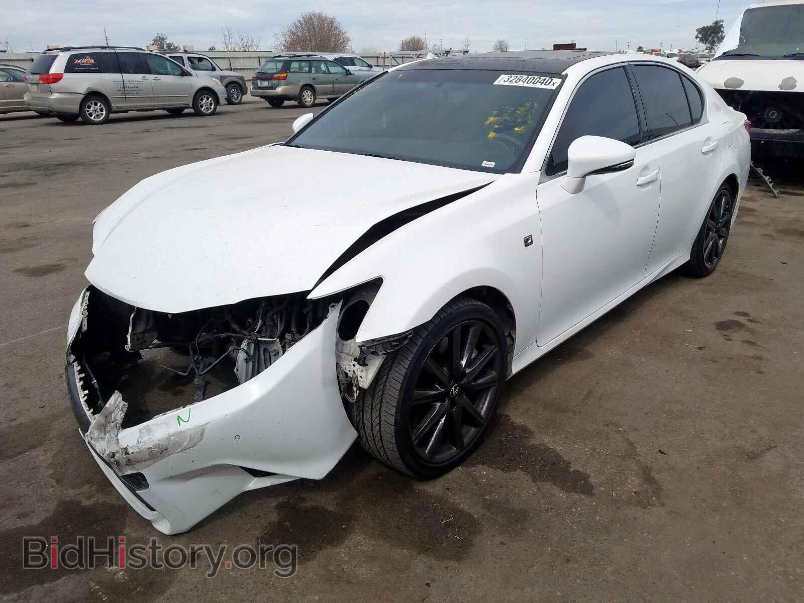 2014 LEXUS GS350 - VIN: JTHBE1BL5E5038520 - Фото 2
