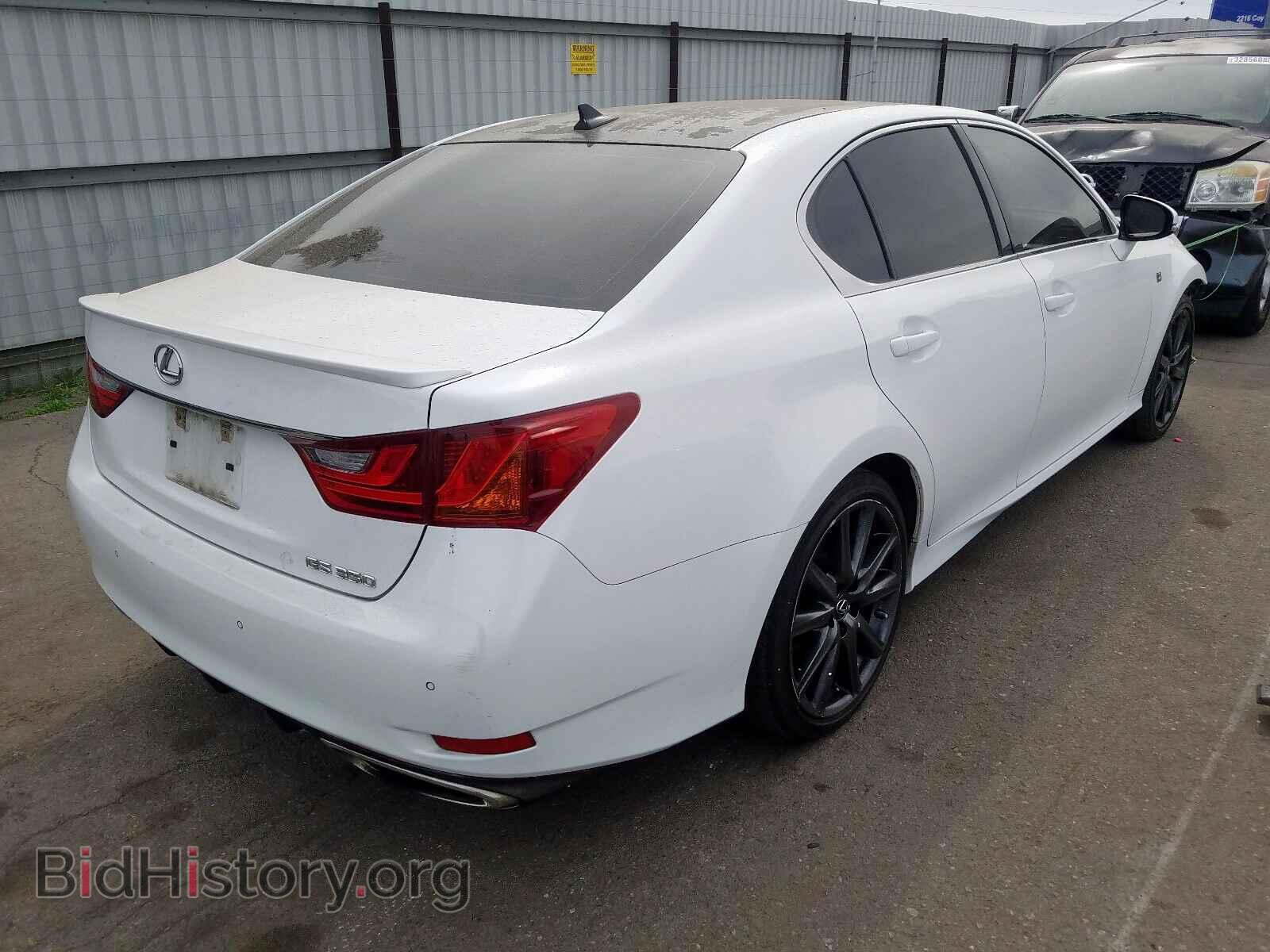 2014 LEXUS GS350 - VIN: JTHBE1BL5E5038520 - Фото 4