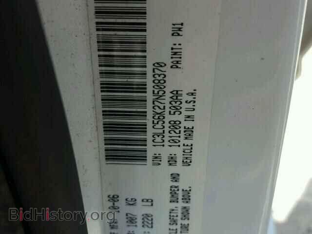 2007 CHRYSLER SEBRING - VIN: 1C3LC56K27N508370 - Фото 10