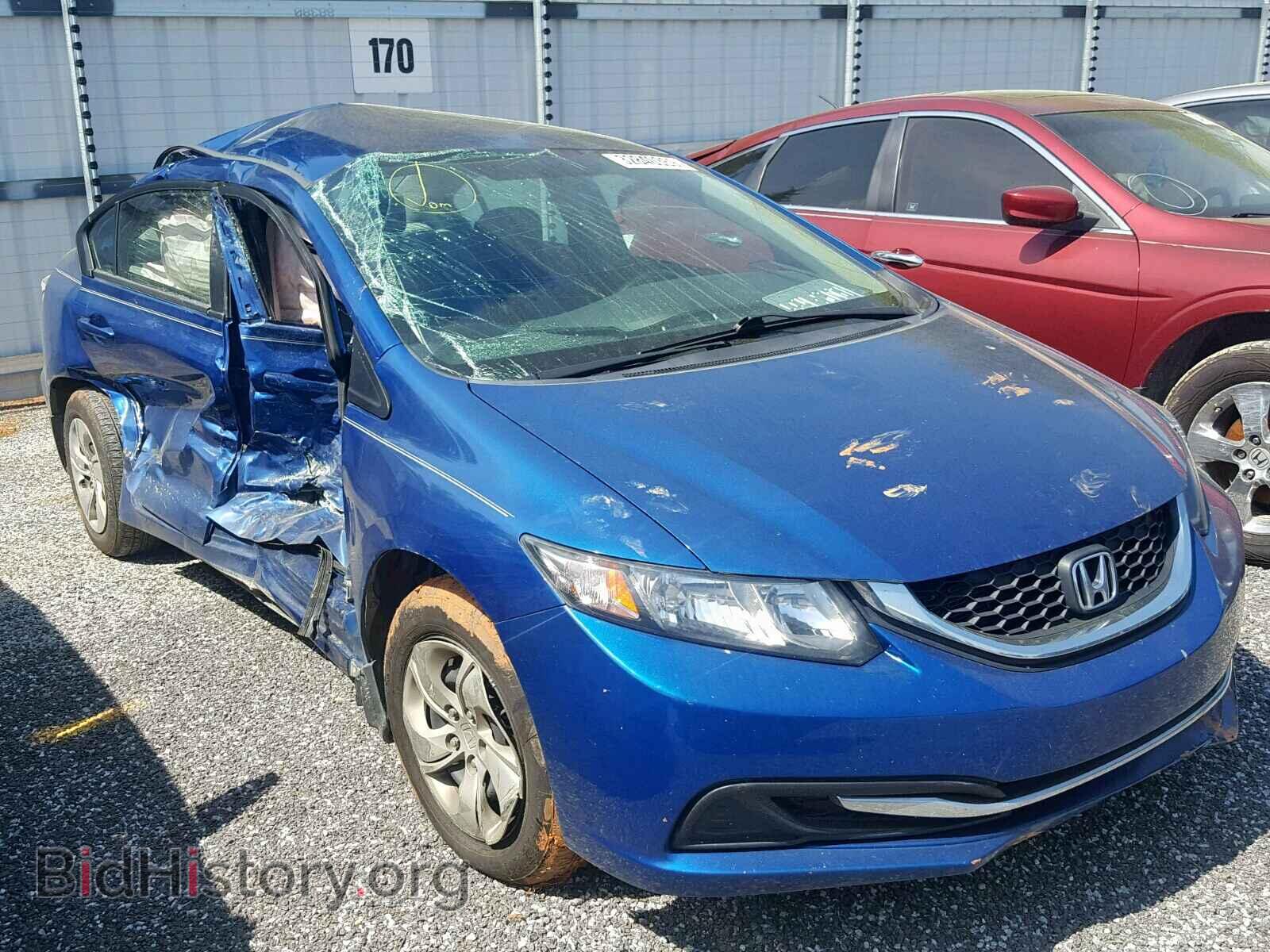 Фотография 19XFB2F50EE066727 - HONDA CIVIC LX 2014