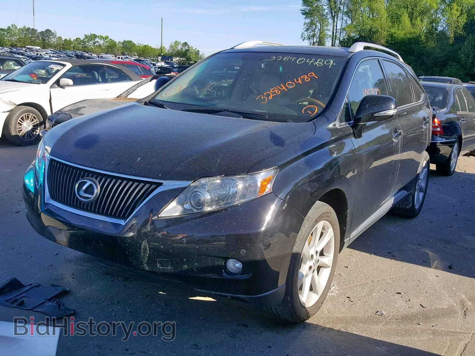 2012 LEXUS RX 350 - VIN: 2T2ZK1BA9CC065741 - Фото 2