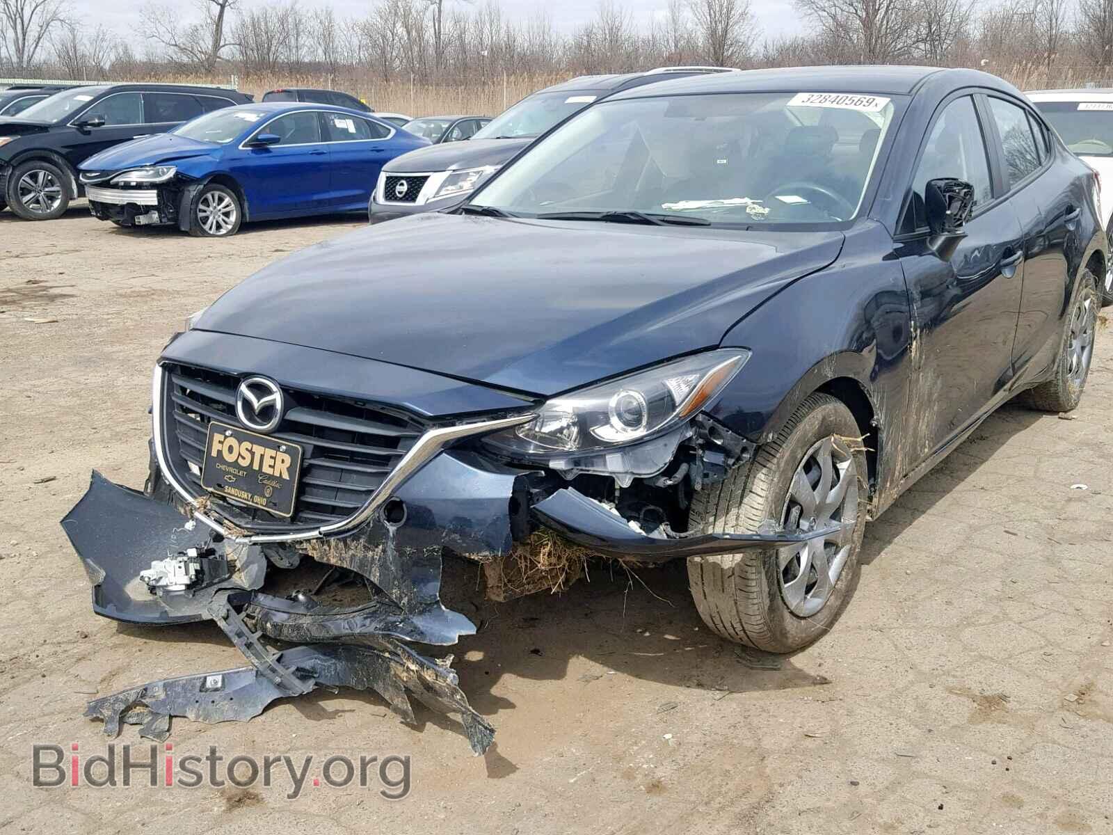 2015 MAZDA 3 - VIN: JM1BM1T70F1225727 - Фото 2