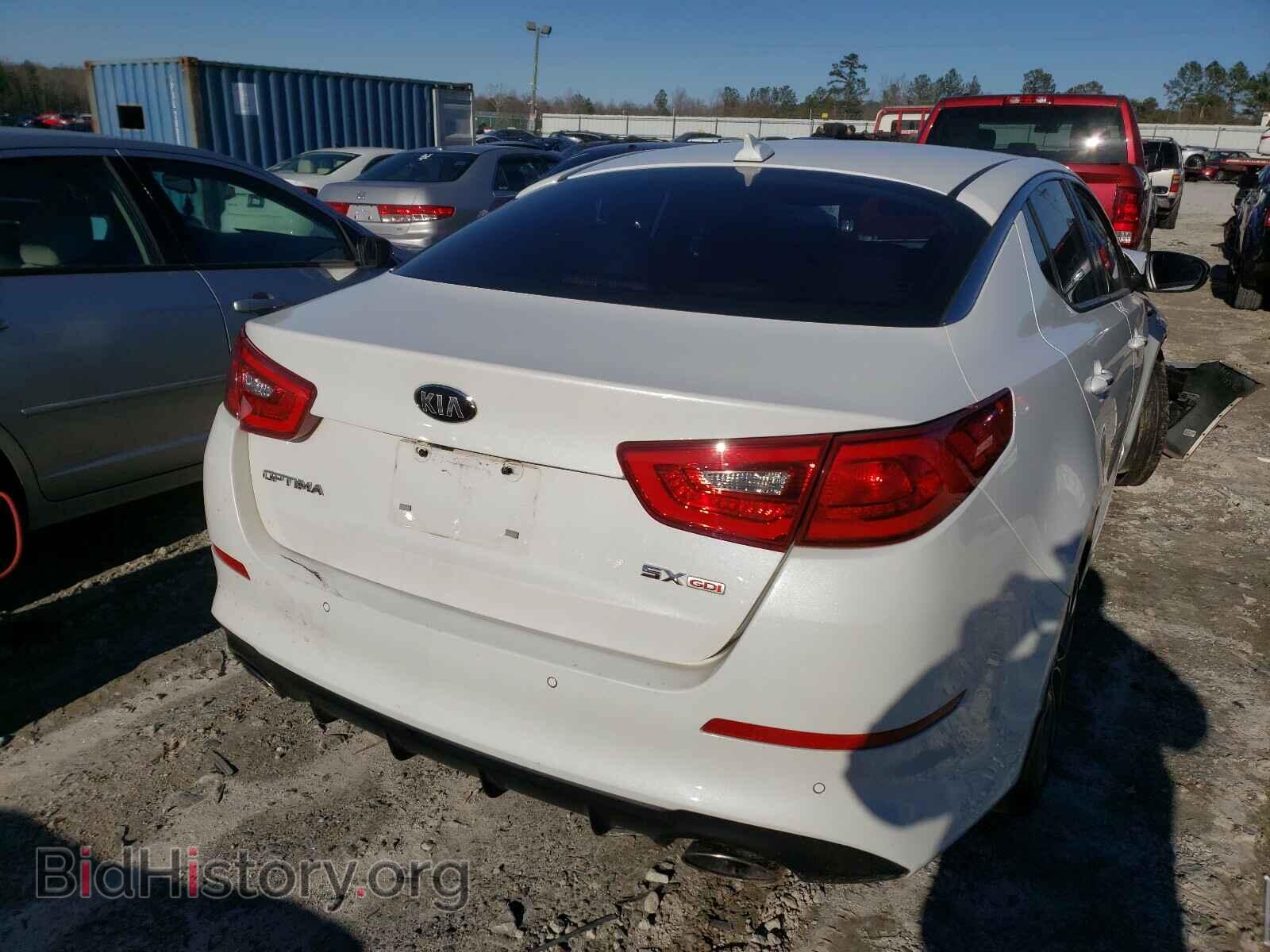 2014 KIA OPTIMA - VIN: 5XXGR4A74EG307782 - Фото 4