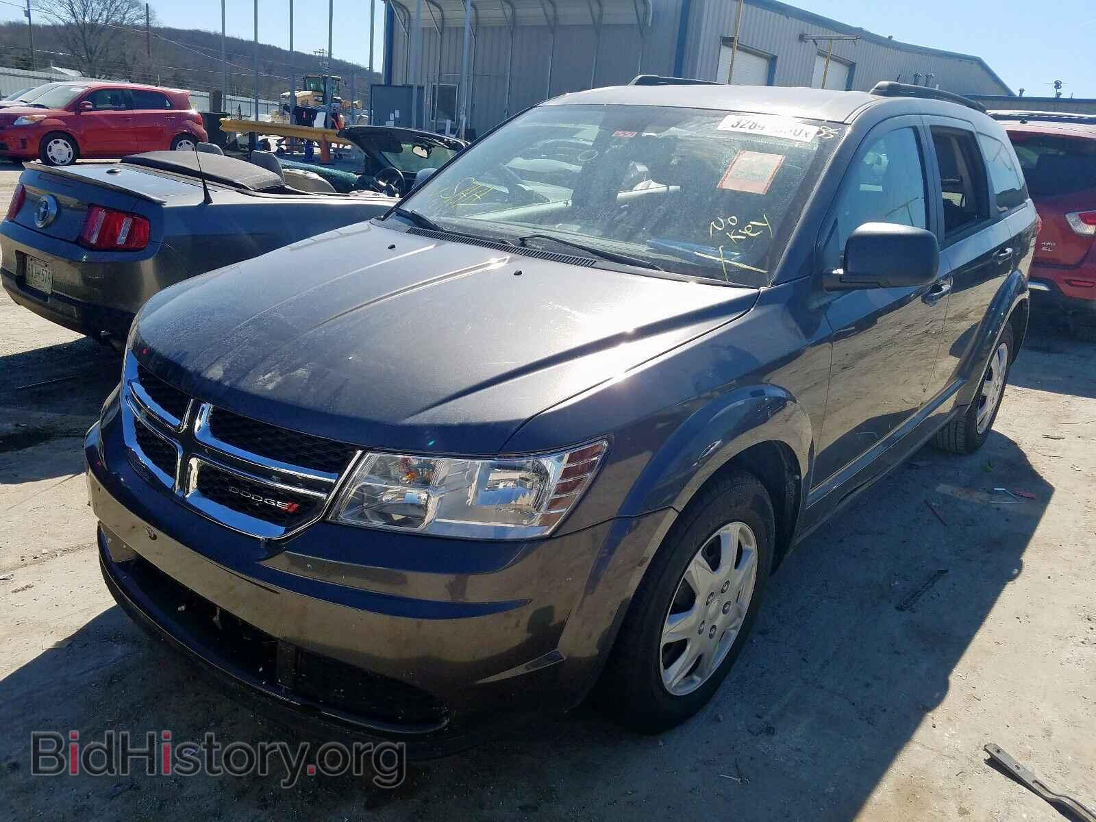 2014 DODGE JOURNEY - VIN: 3C4PDCAB6ET155330 - Фото 2
