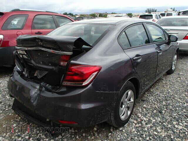 2014 HONDA CIVIC - VIN: 19XFB2F56EE012204 - Фото 4