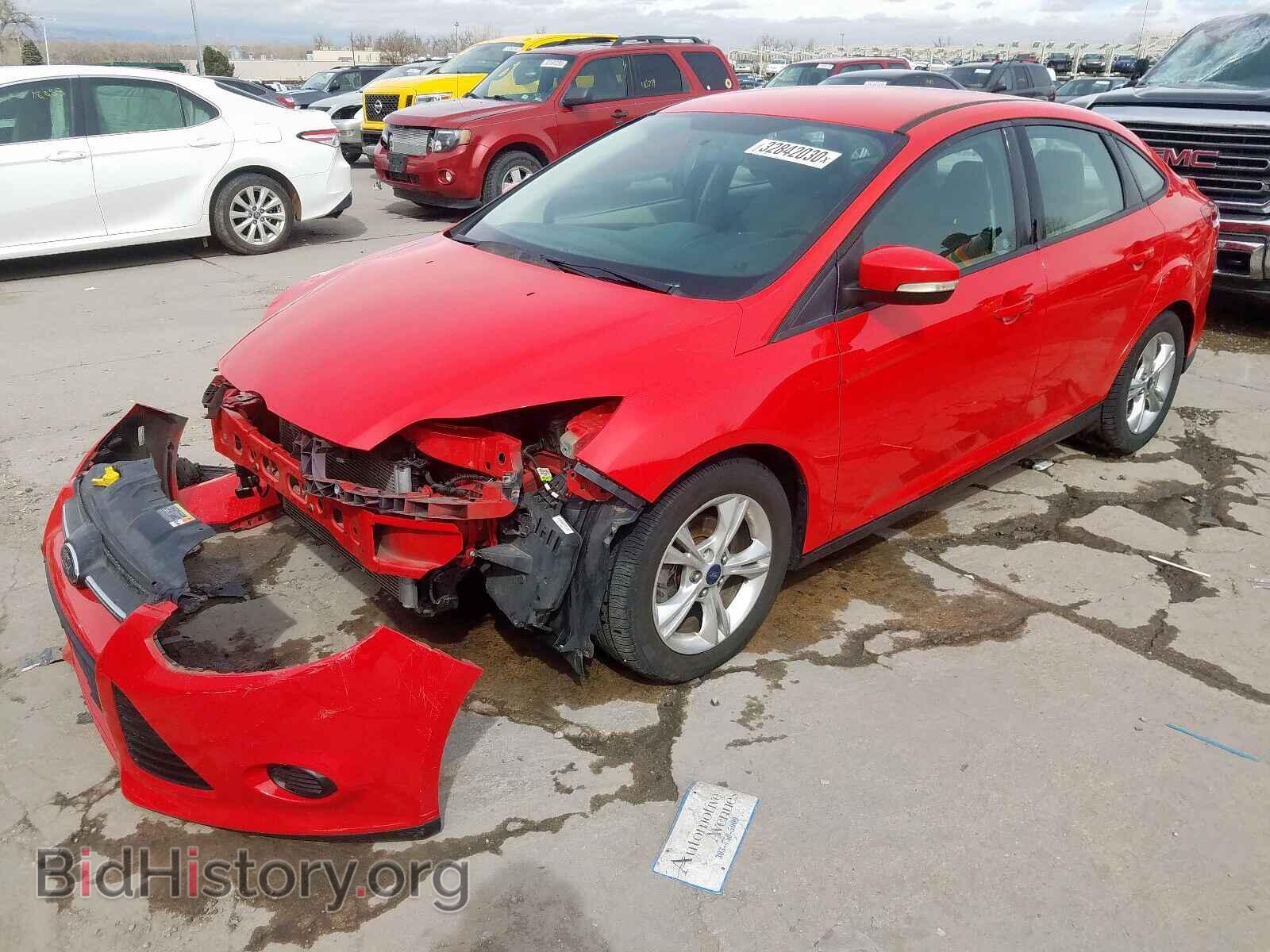 2014 FORD FOCUS - VIN: 1FADP3F28EL231389 - Фото 2