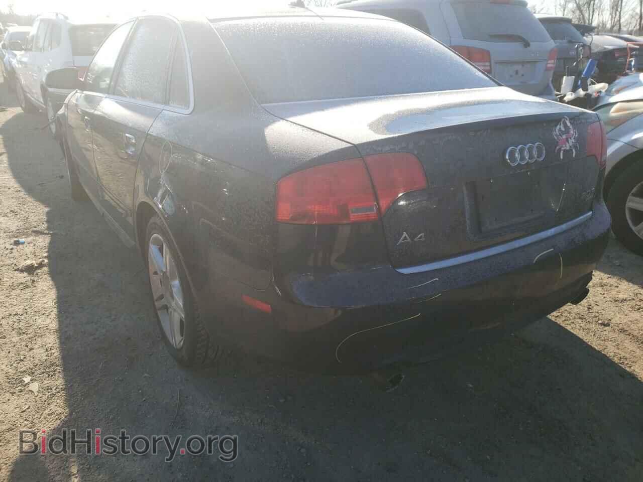 2008 AUDI A4 - VIN: WAUDF78E68A094106 - Фото 3