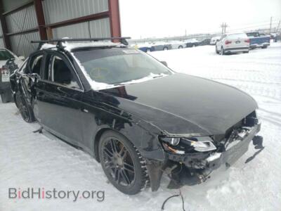 2012 Audi A4 A4 Premium, black — VIN WAUHFAFL6CA116145, Copart