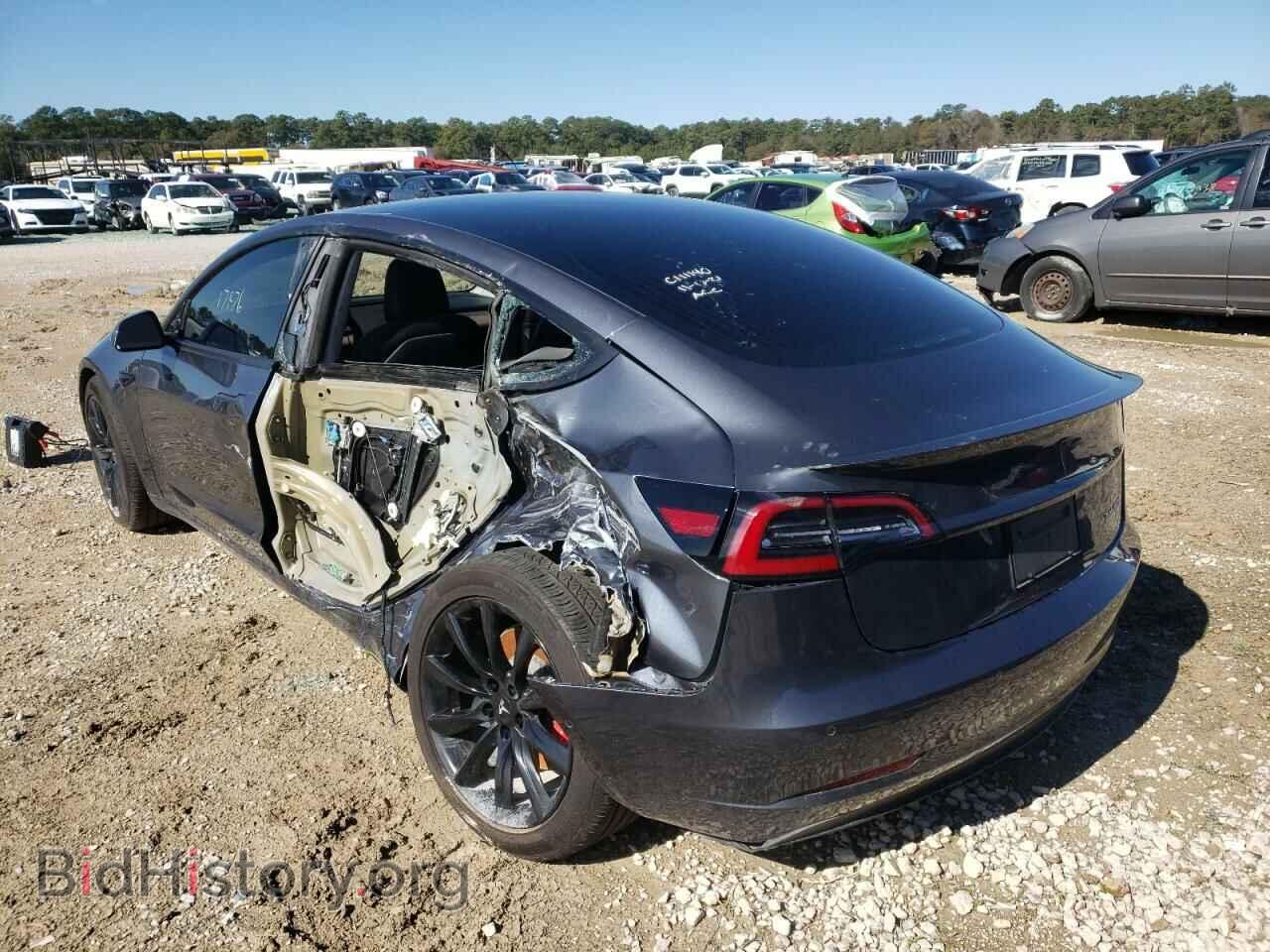 2020 TESLA MODEL 3 - VIN: 5YJ3E1EC0LF721223 - Фото 3