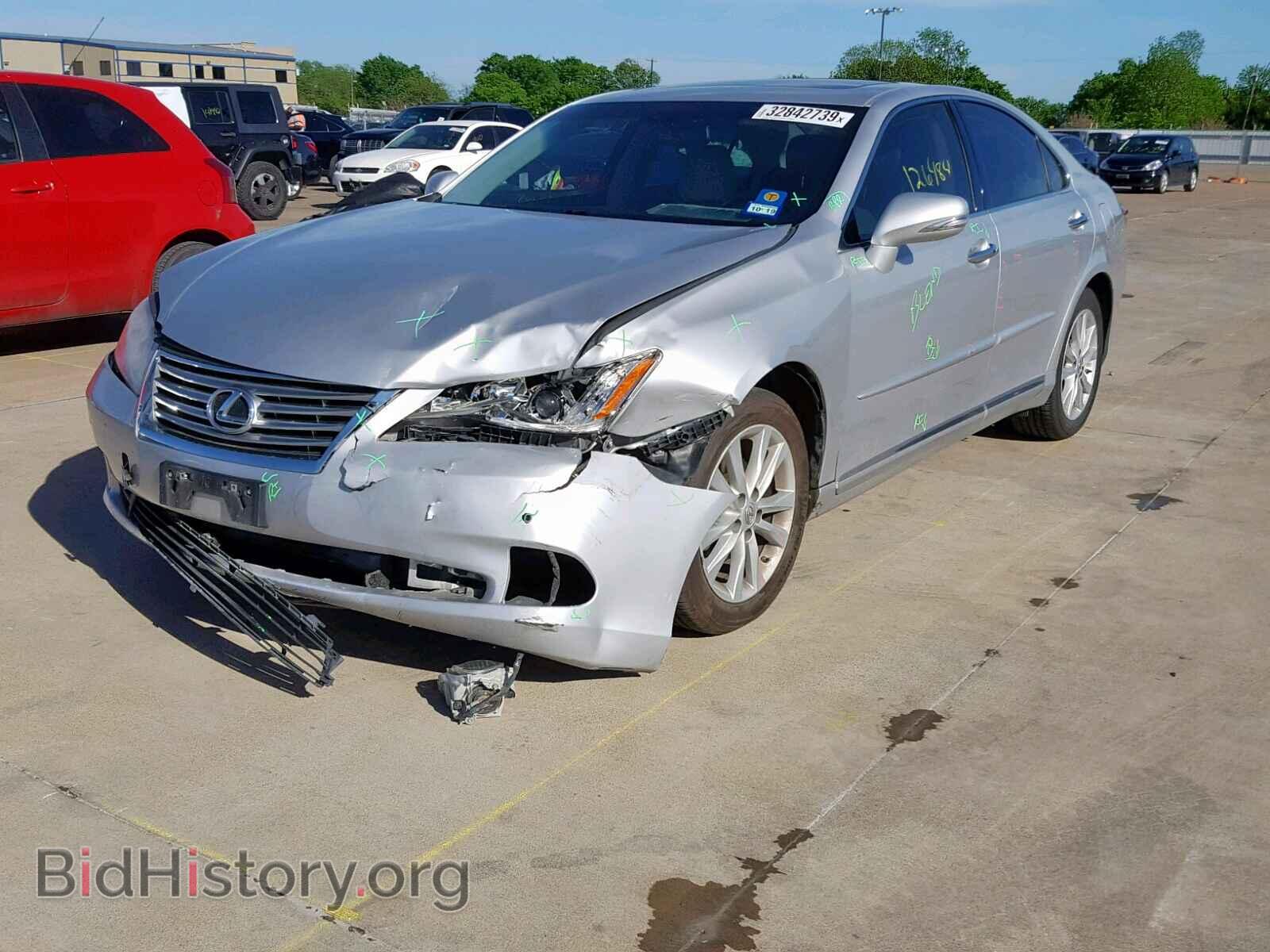 2011 LEXUS ES350 - VIN: JTHBK1EG0B2449666 - Фото 2
