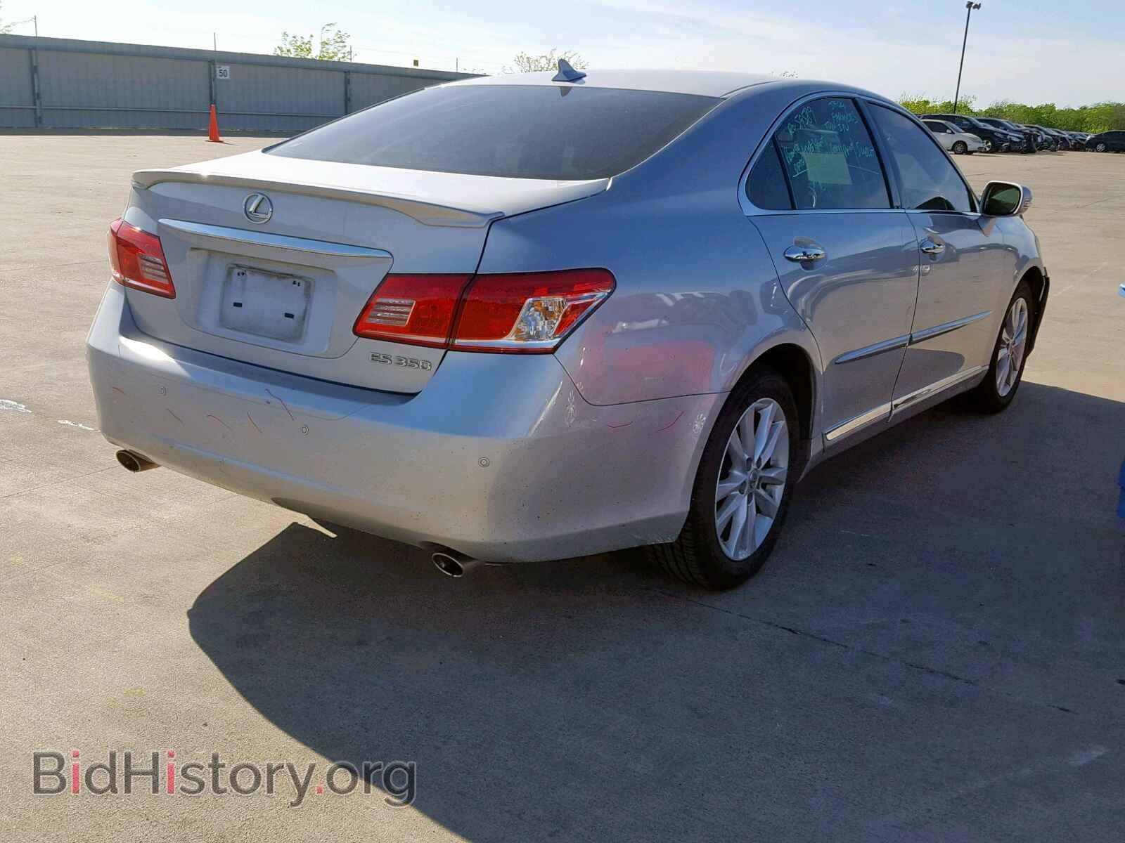 2011 LEXUS ES350 - VIN: JTHBK1EG0B2449666 - Фото 4