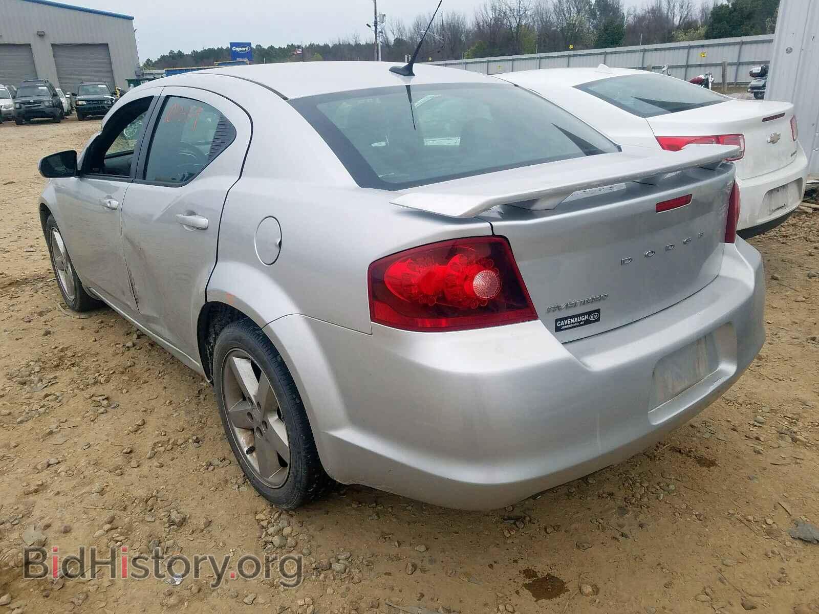 2011 DODGE AVENGER - VIN: 1B3BD2FGXBN512143 - Фото 3
