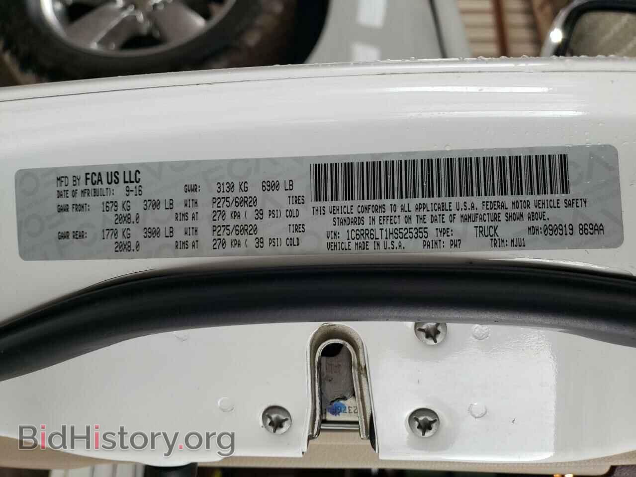2017 RAM 1500 - VIN: 1C6RR6LT1HS525355 - Фото 10