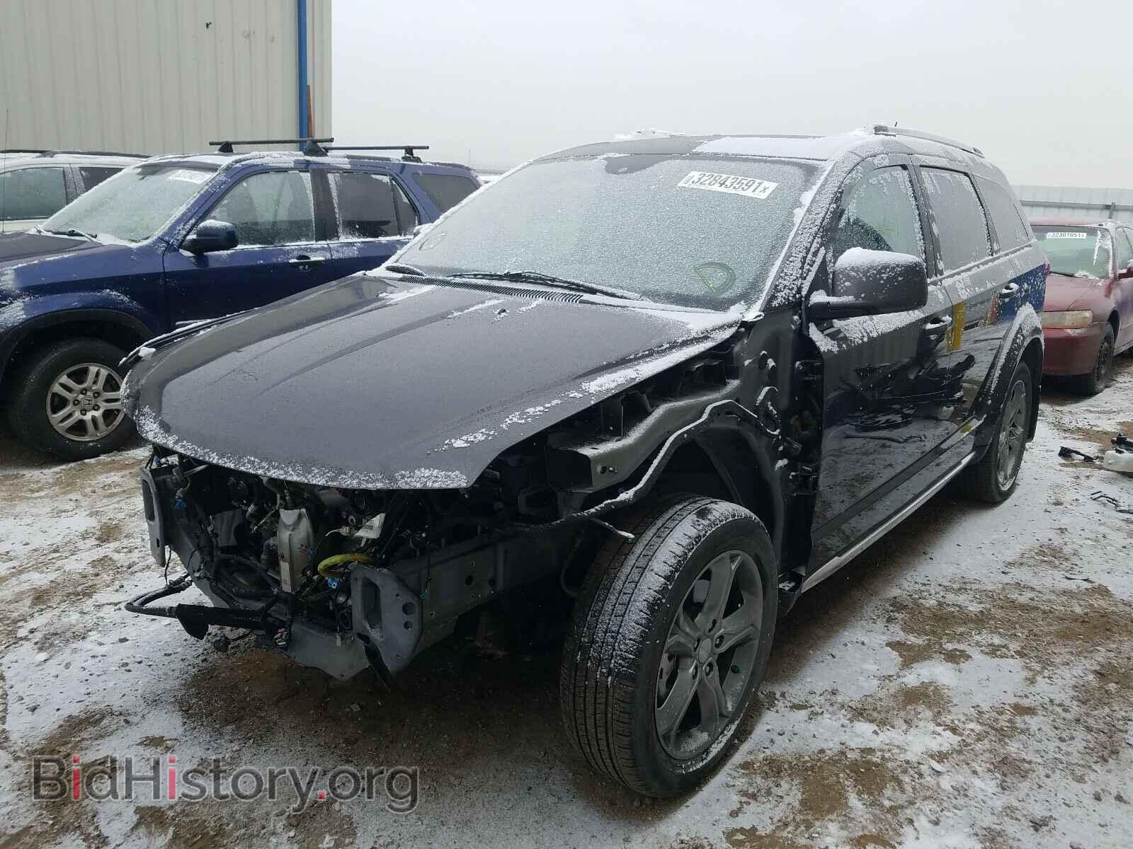2017 DODGE JOURNEY - VIN: 3C4PDDGG2HT696128 - Фото 2