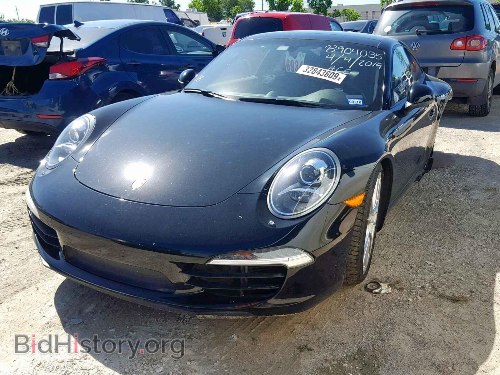 2014 PORSCHE 911 - VIN: WP0AB2A92ES121647 - Фото 2