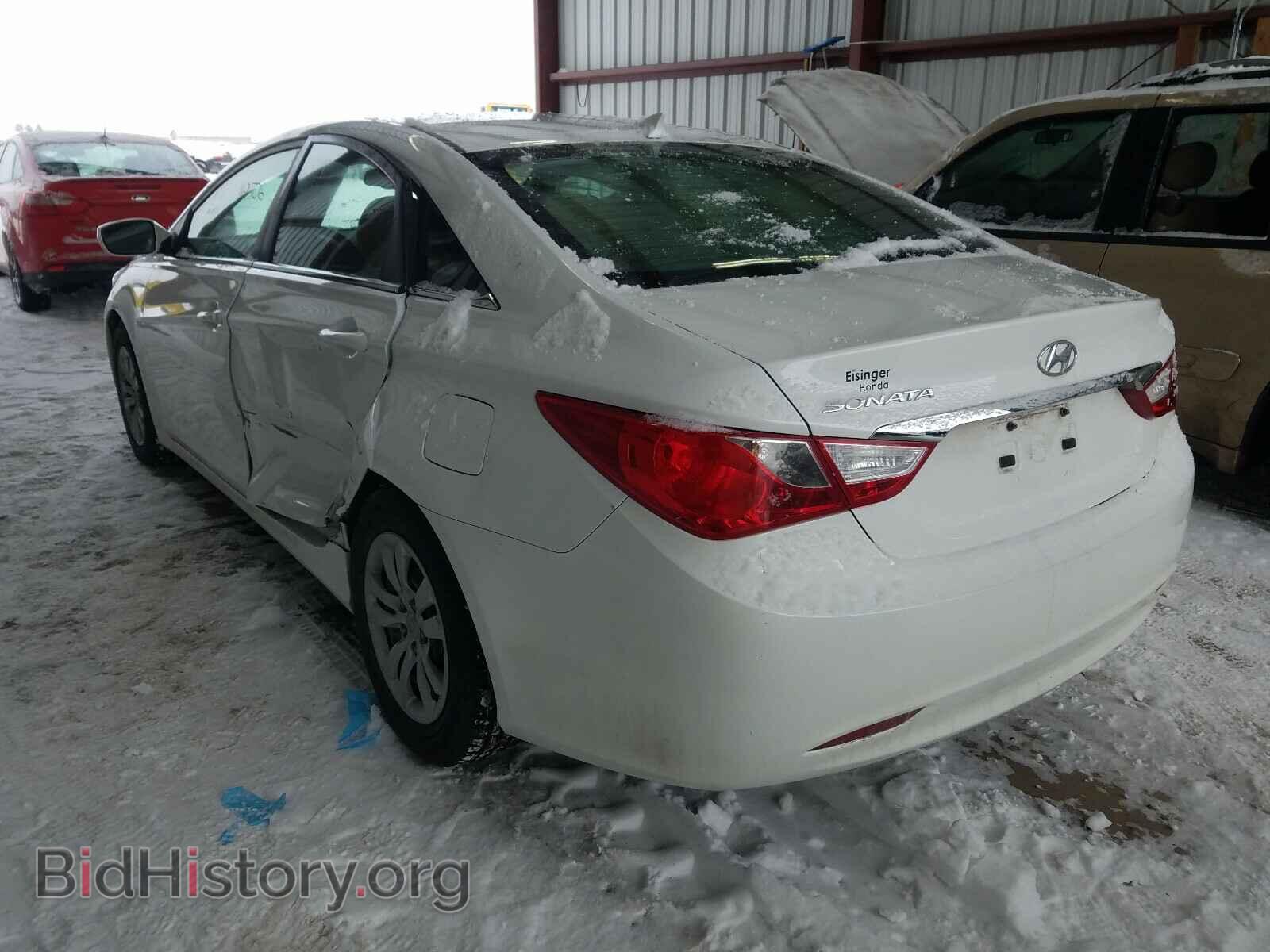 2012 HYUNDAI SONATA - VIN: 5NPEB4AC0CH442140 - Фото 3