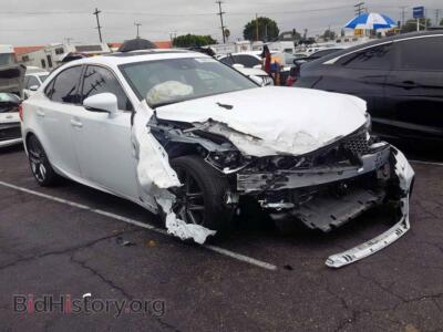 2019 Lexus IS IS 300, white — VIN JTHBA1D24K5093682, Copart