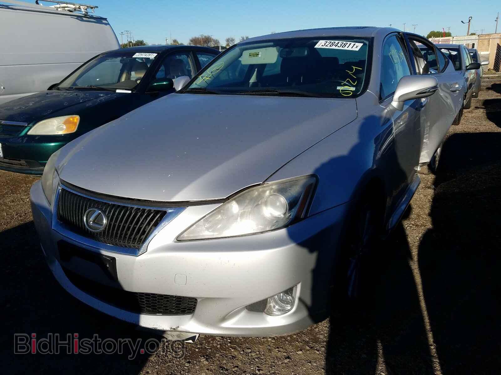 2009 LEXUS IS - VIN: JTHBK262495102519 - Фото 2