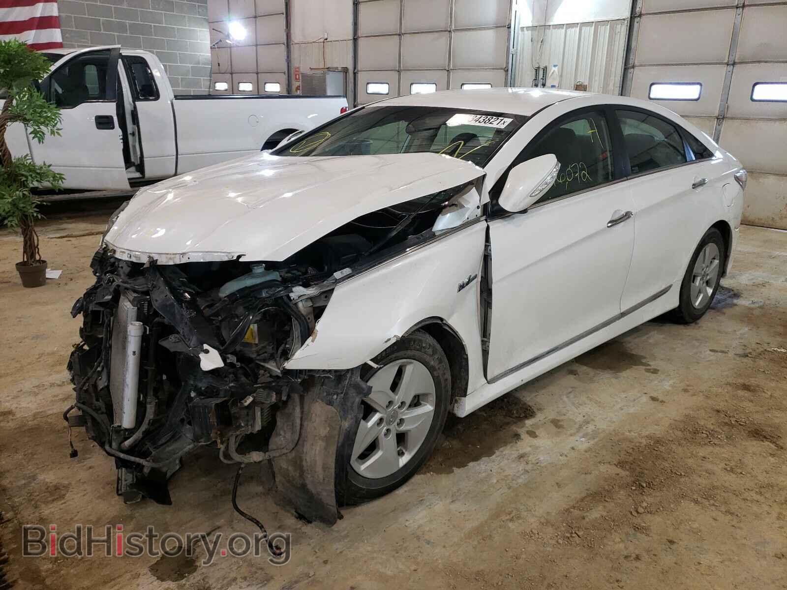 2012 HYUNDAI SONATA - VIN: KMHEC4A48CA046465 - Фото 2