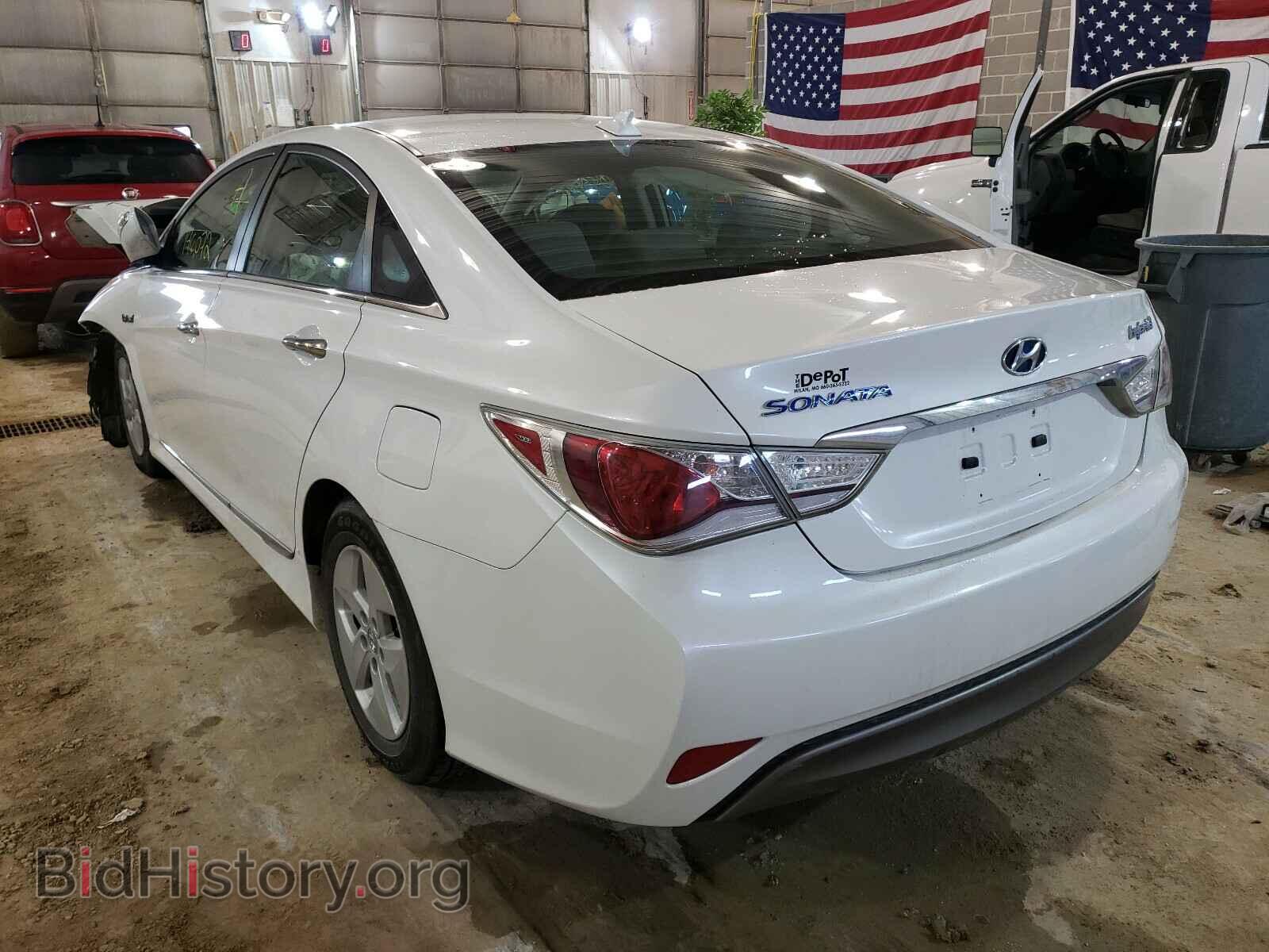 2012 HYUNDAI SONATA - VIN: KMHEC4A48CA046465 - Фото 3