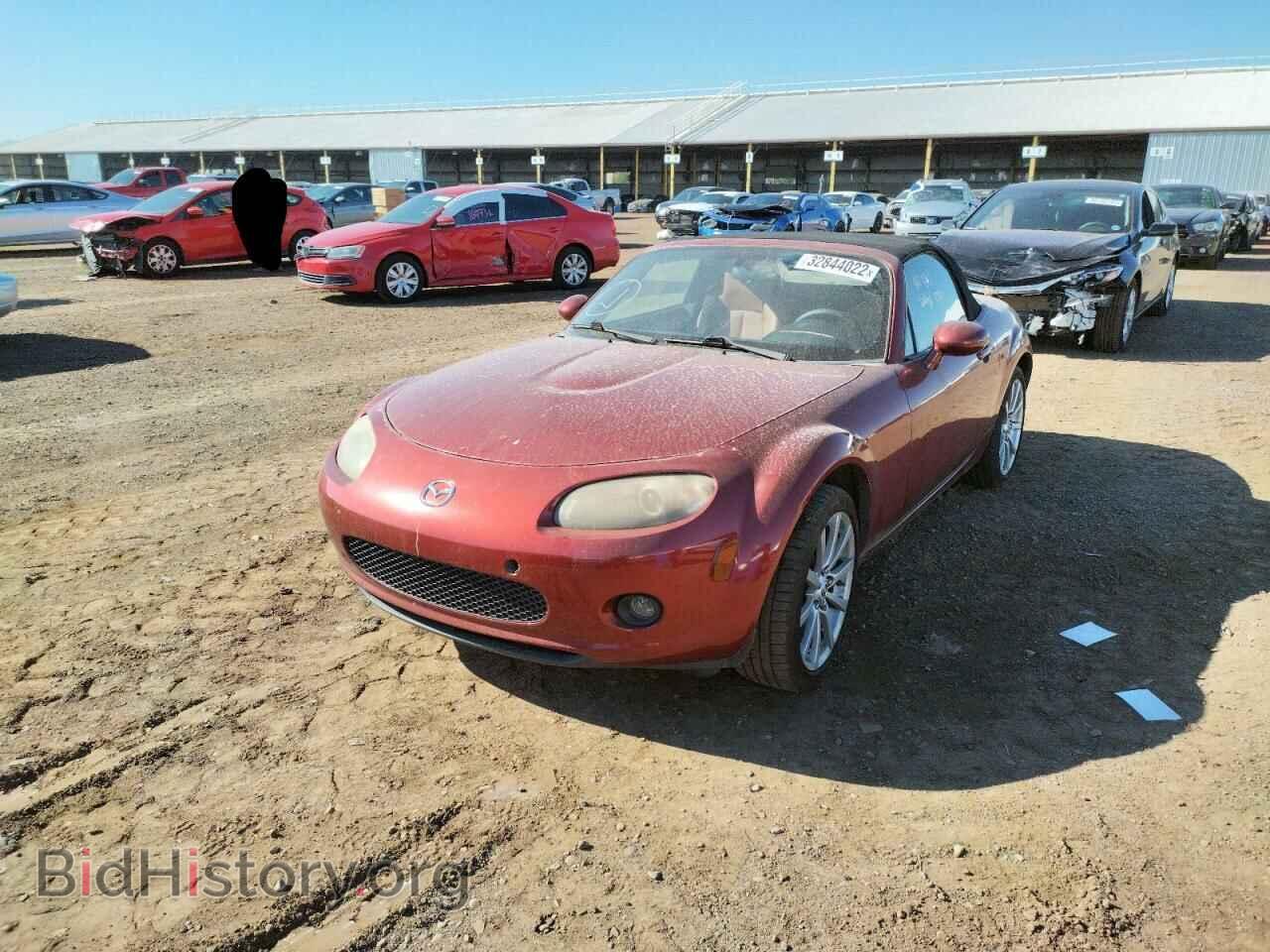2007 MAZDA MX5 - VIN: JM1NC25F270134895 - Фото 2