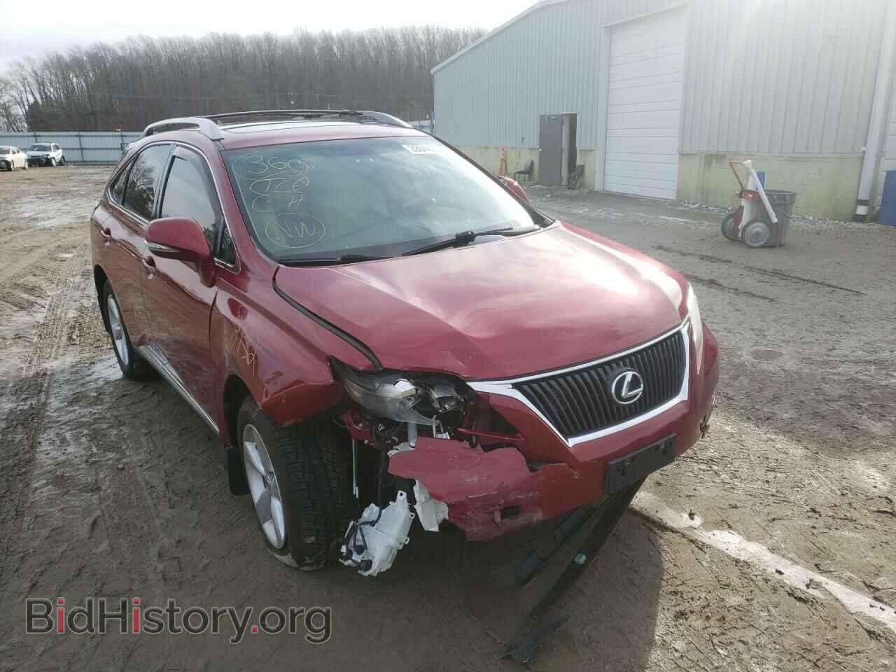 Фотография 2T2BK1BA0AC073368 - LEXUS RX350 2010
