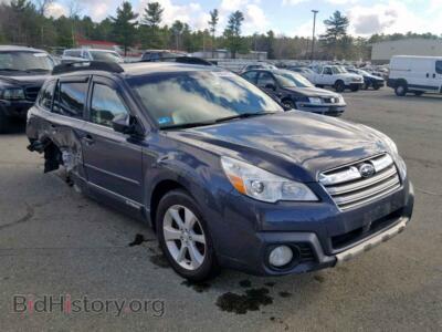 2013 Subaru OUTBACK 2., синий — VIN 4S4BRBLC7D3276093, Copart