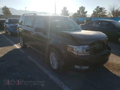 2019 Ford FLEX Flex SEL, black — VIN 2FMGK5C80KBA11035, Copart