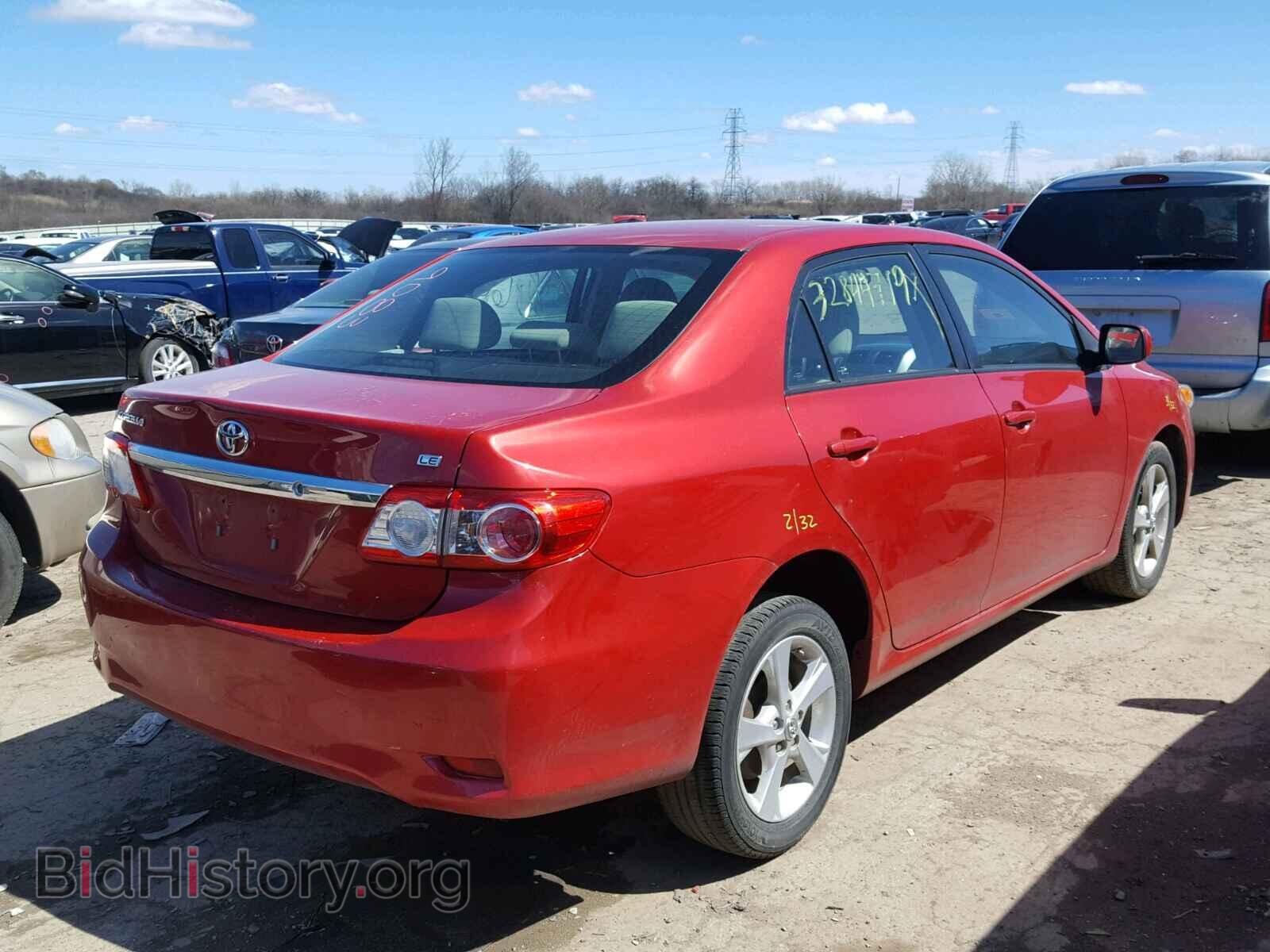 2011 TOYOTA COROLLA BA - VIN: 2T1BU4EE9BC603952 - Фото 4