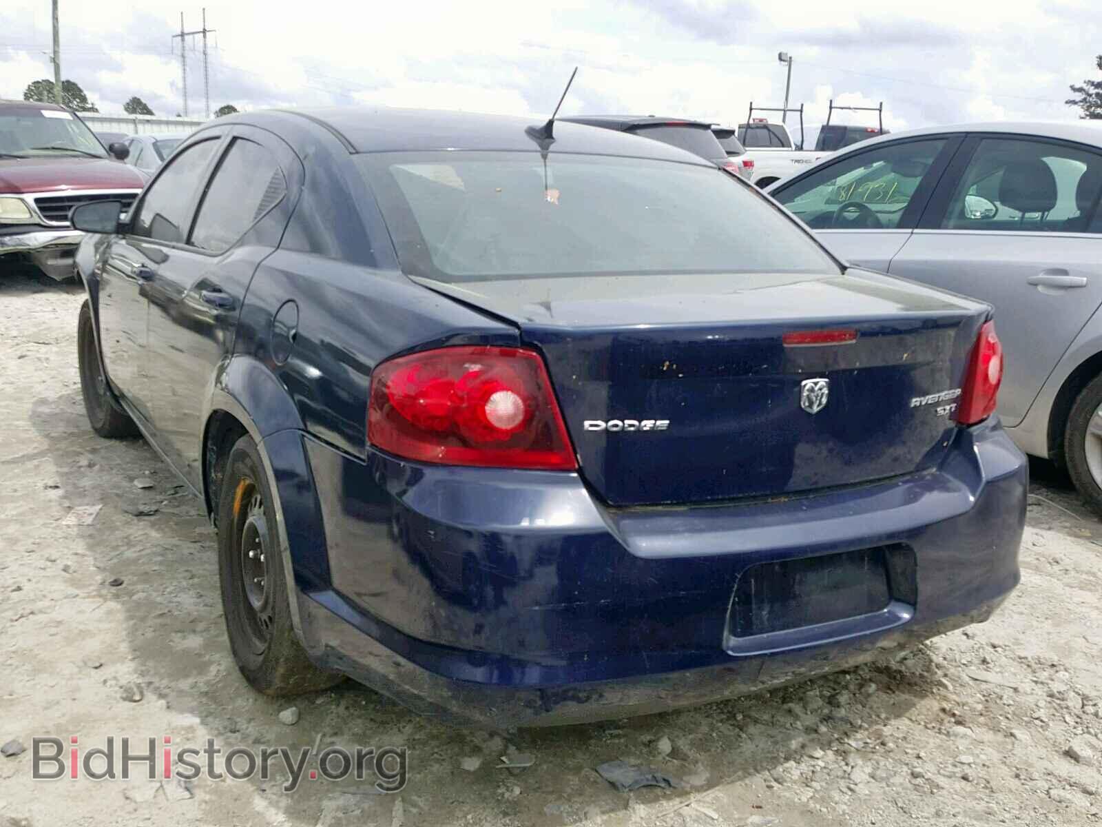 2013 DODGE AVENGER - VIN: 1C3CDZABXDN661103 - Фото 3
