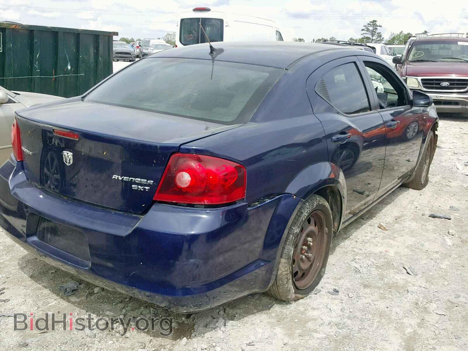 2013 DODGE AVENGER - VIN: 1C3CDZABXDN661103 - Фото 4