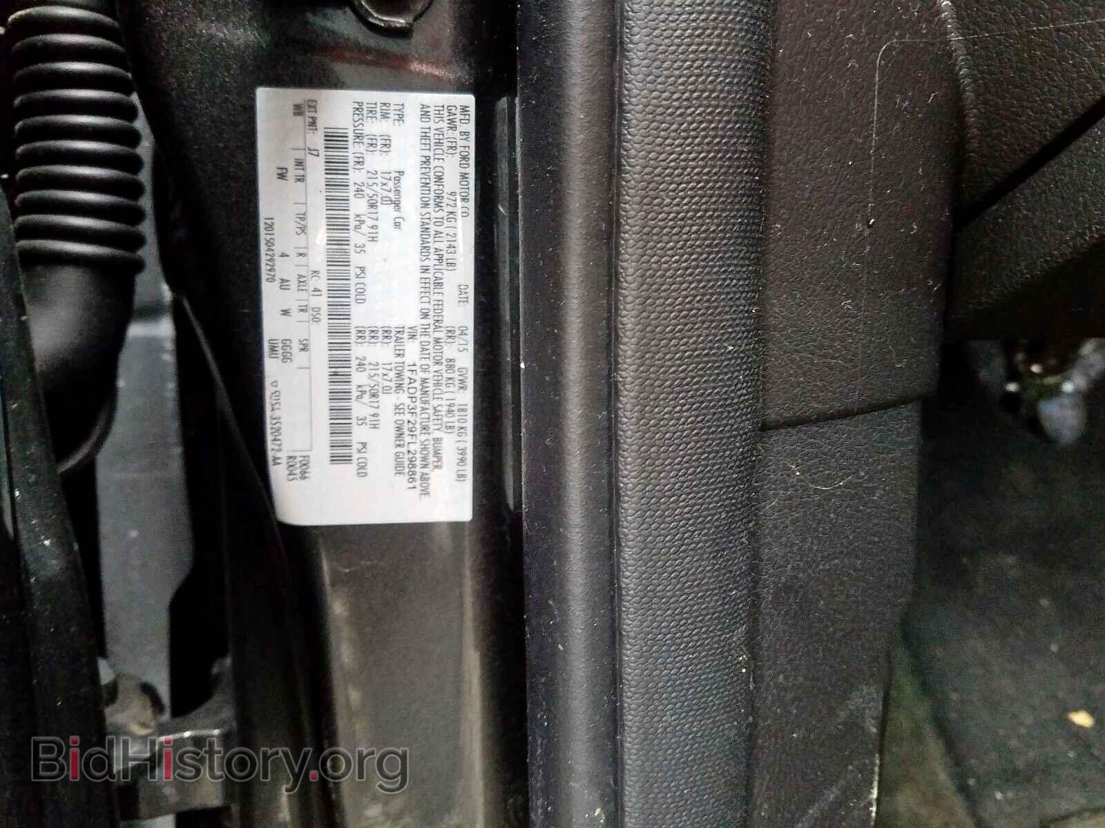 2015 FORD FOCUS - VIN: 1FADP3F29FL298861 - Фото 10