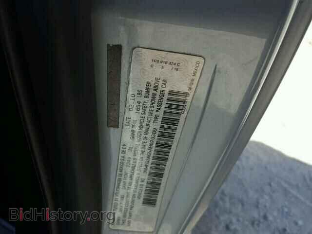 2010 VOLKSWAGEN BEETLE - VIN: 3VWPG3AG5AM020389 - Фото 10