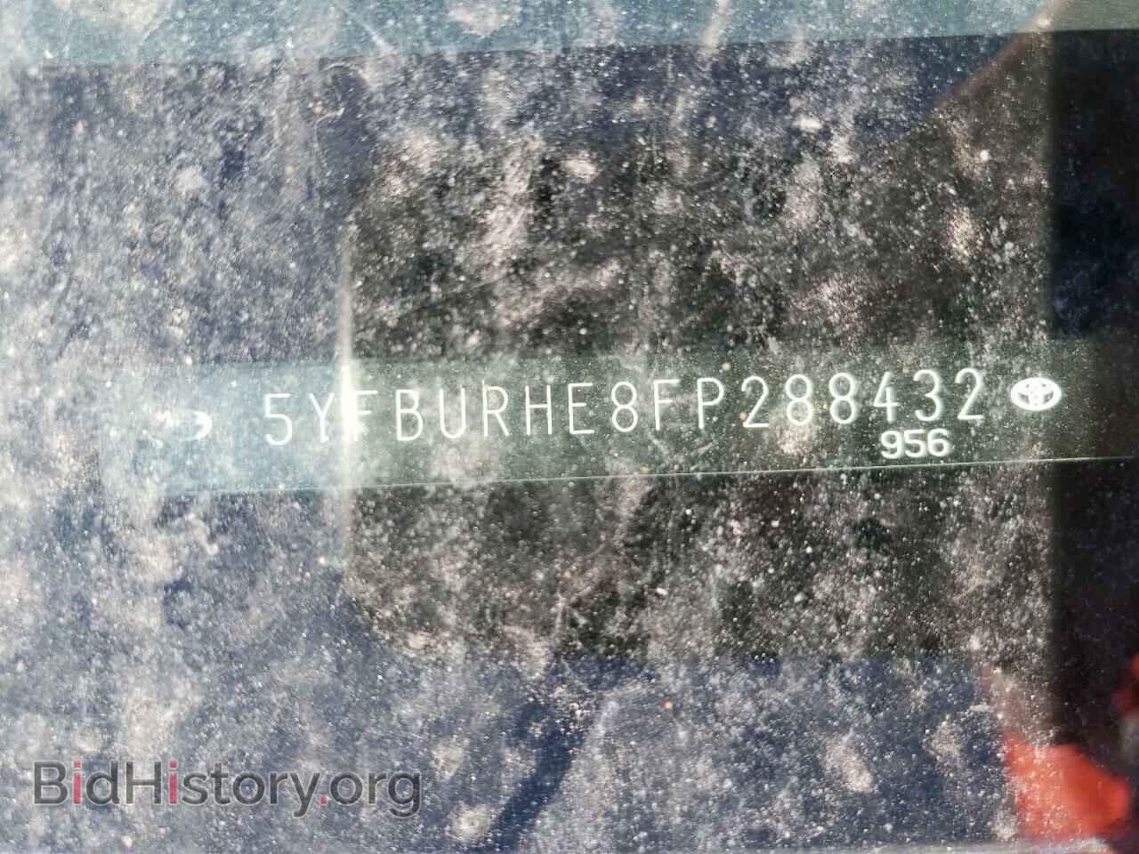 2015 TOYOTA COROLLA - VIN: 5YFBURHE8FP288432 - Фото 10