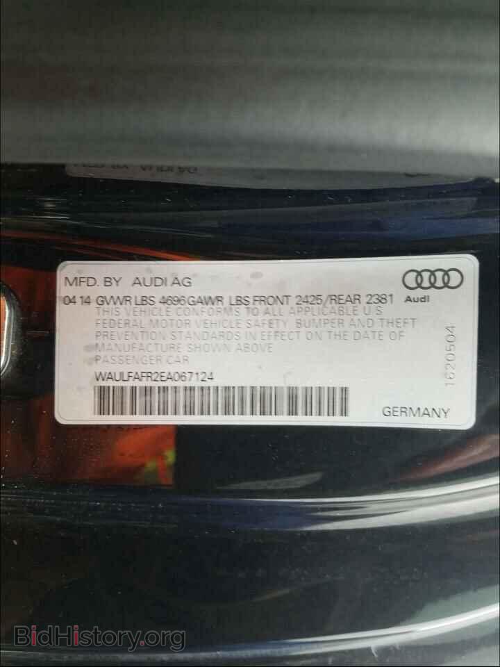 2014 AUDI A5 - VIN: WAULFAFR2EA067124 - Photo 10