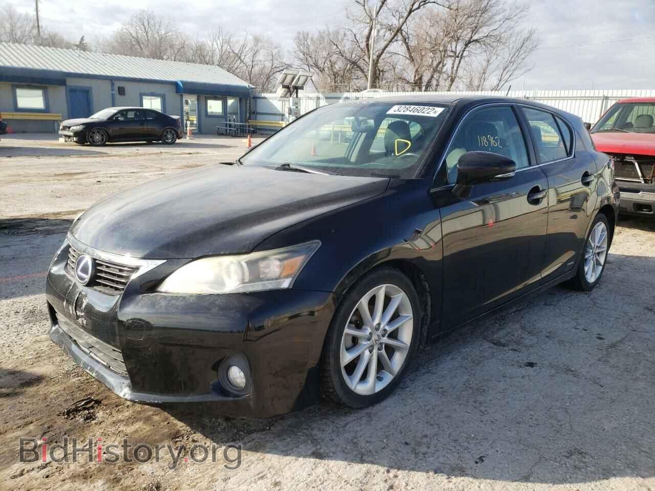 2012 LEXUS CT 200 - VIN: JTHKD5BH5C2121868 - Фото 2