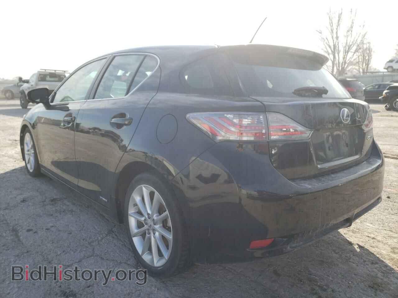 2012 LEXUS CT 200 - VIN: JTHKD5BH5C2121868 - Фото 3