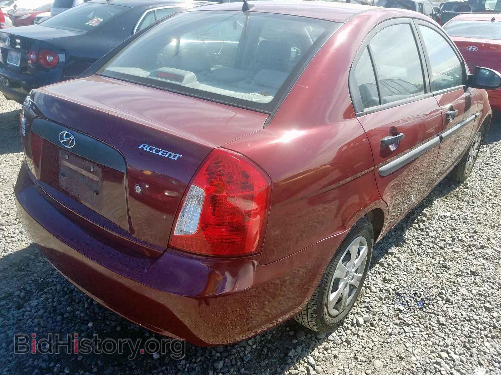 2009 HYUNDAI ACCENT - VIN: KMHCM46C59U305926 - Фото 4