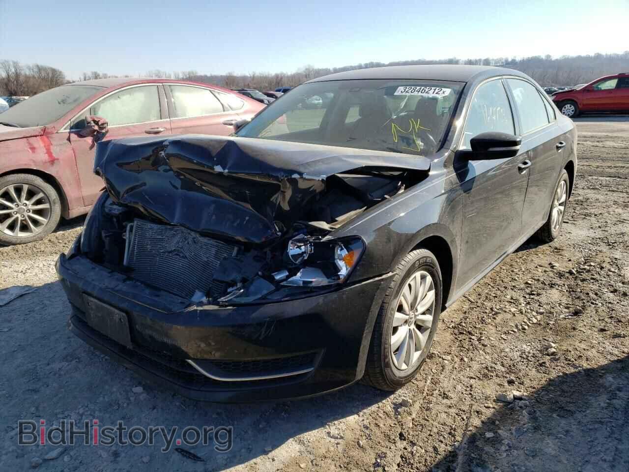 2014 VOLKSWAGEN PASSAT - VIN: 1VWAH7A3XEC010102 - Фото 2