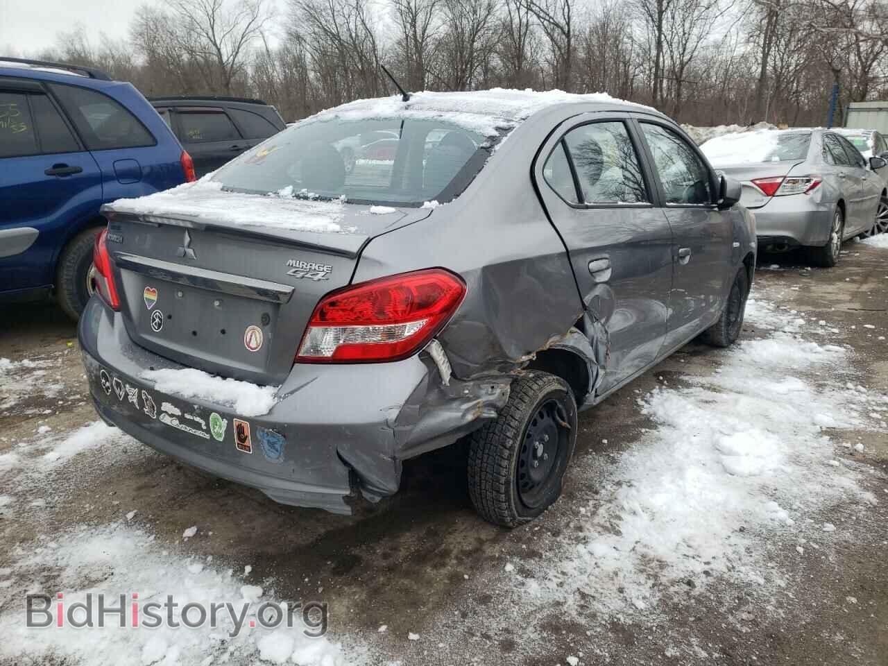 2017 MITSUBISHI MIRAGE - VIN: ML32F3FJ3HHF09222 - Фото 4