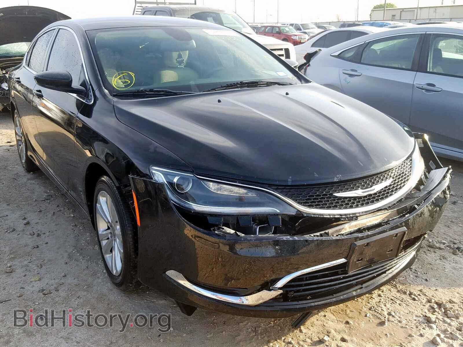 Фотография 1C3CCCAB8GN105862 - CHRYSLER 200 2016