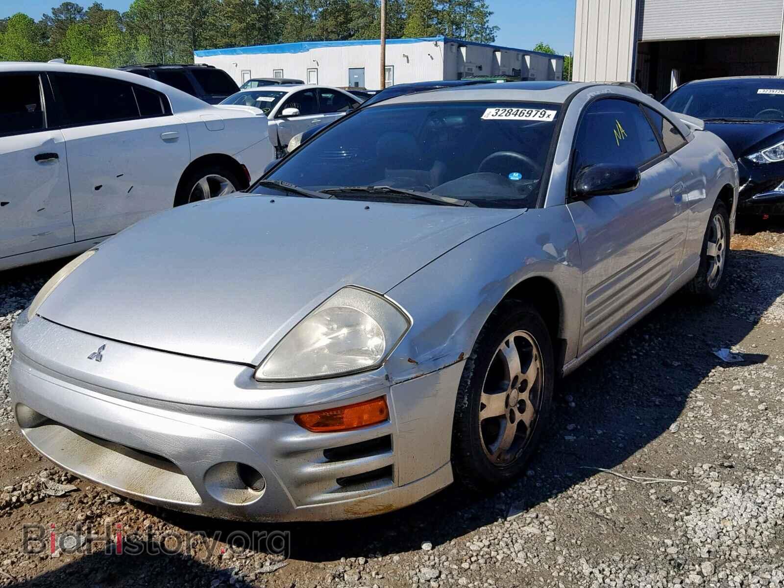 2003 MITSUBISHI ECLIPSE - VIN: 4A3AC44G43E021755 - Фото 2