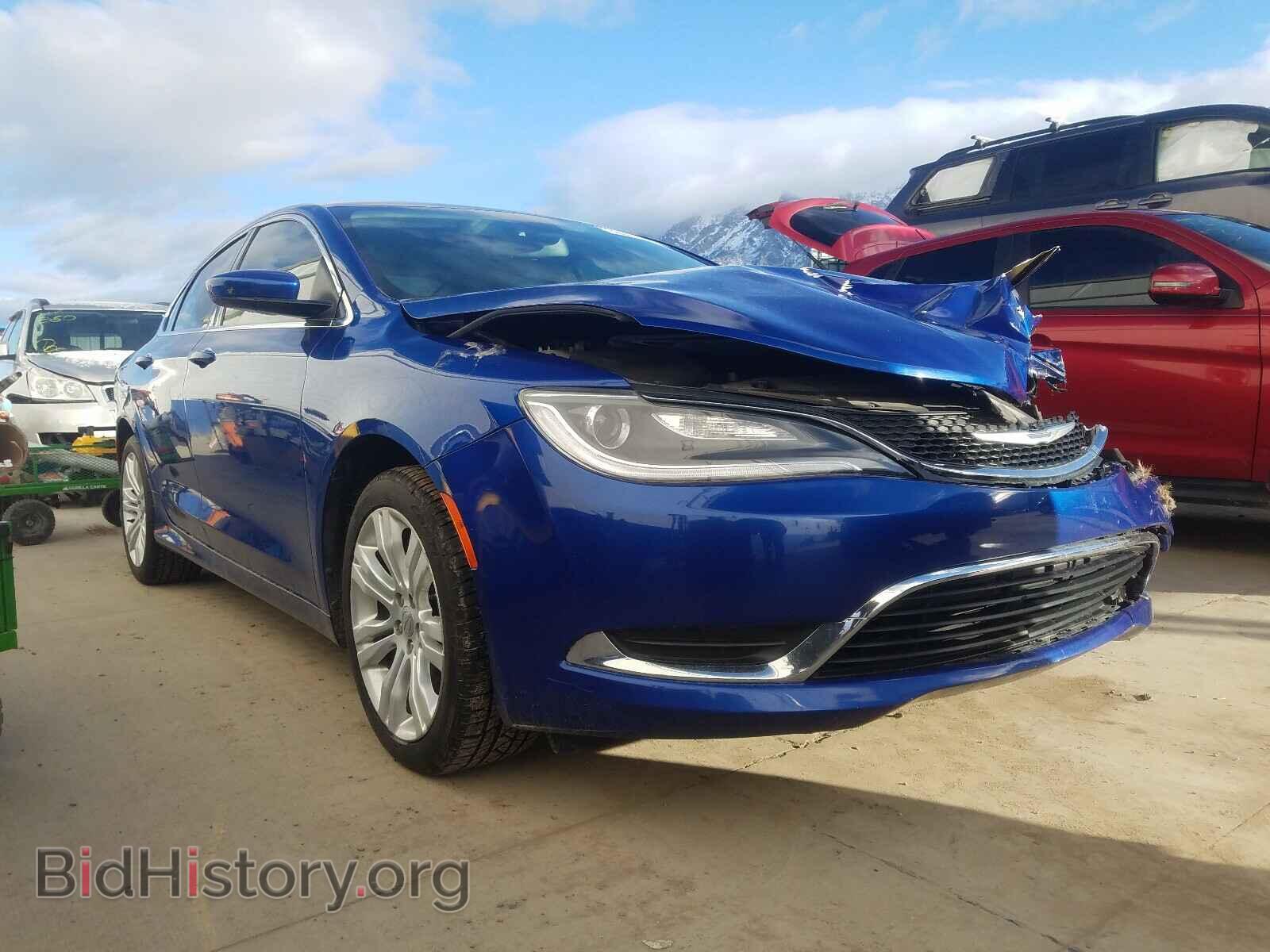 Photo 1C3CCCAB7FN537826 - CHRYSLER 200 2015