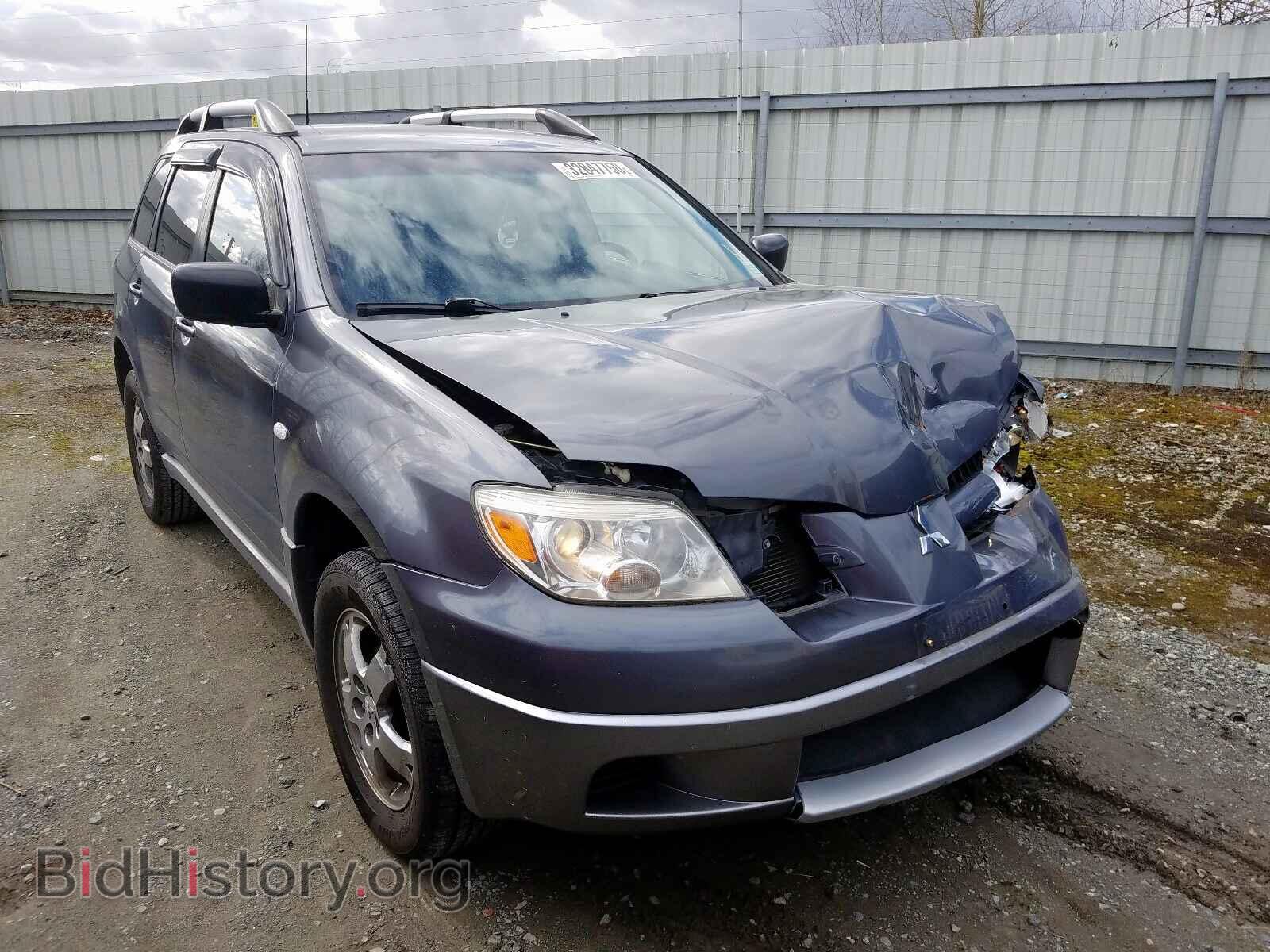 Photo JA4LX31F26U028200 - MITSUBISHI OUTLANDER 2006