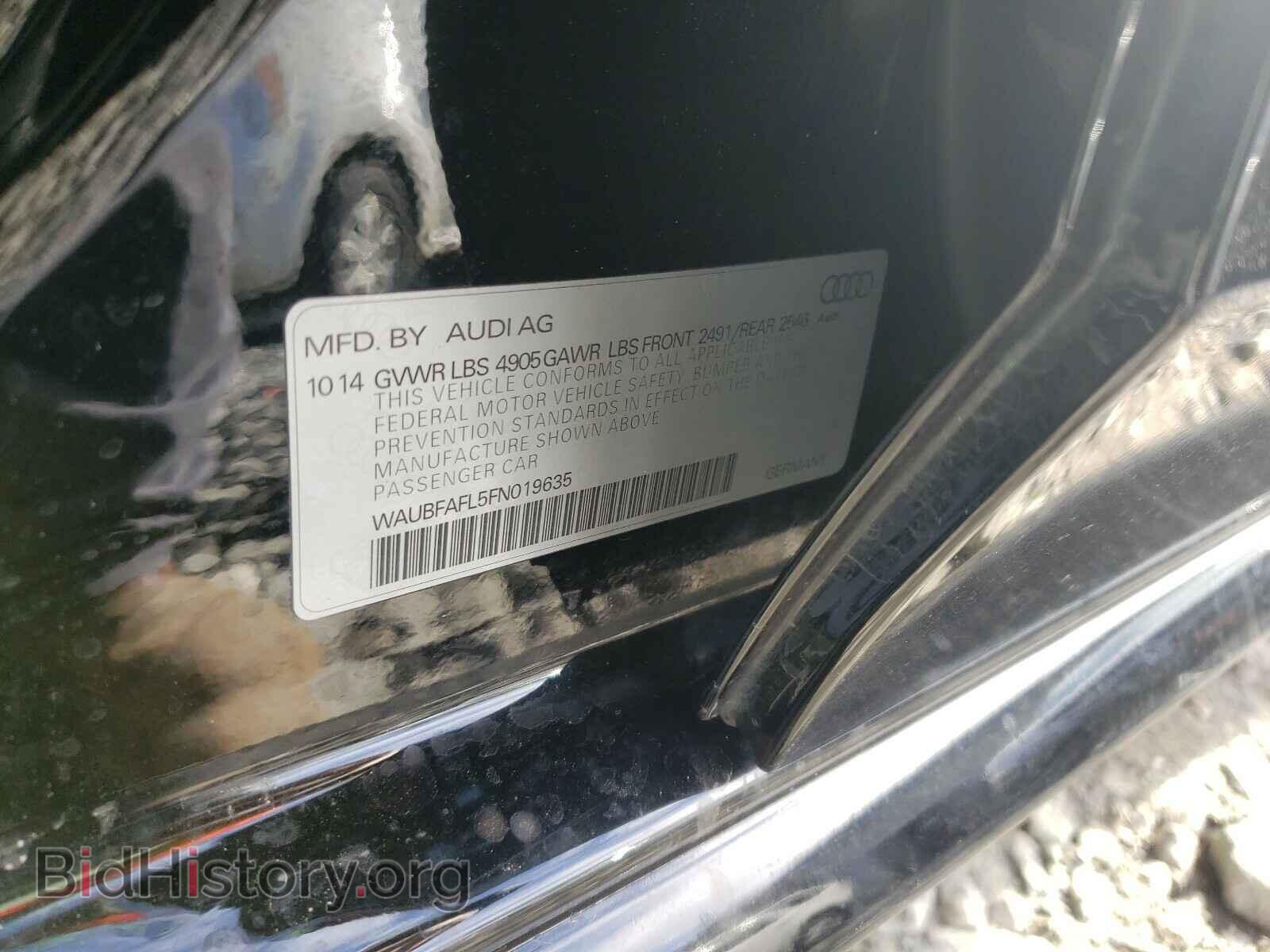 2015 AUDI A4 - VIN: WAUBFAFL5FN019635 - Photo 10