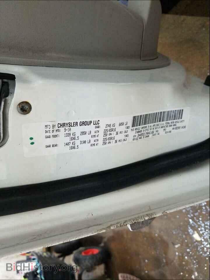 2010 CHRYSLER MINIVAN - VIN: 2A4RR5D17AR461050 - Фото 10