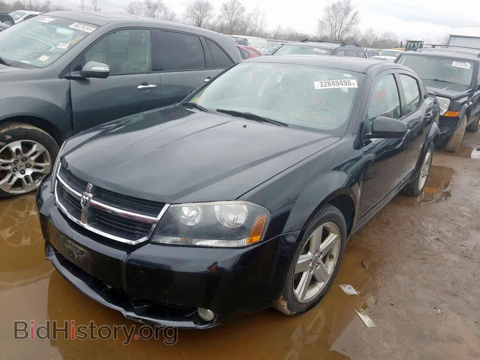 2008 DODGE AVENGER - VIN: 1B3LD76M28N163561 - Фото 2