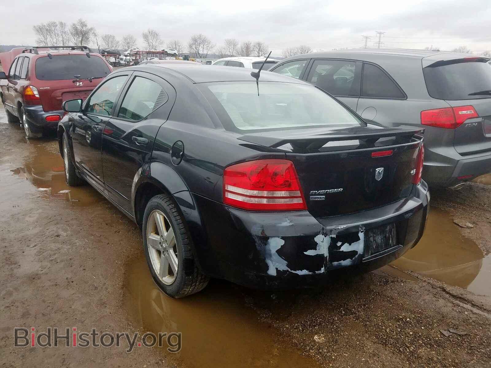 2008 DODGE AVENGER - VIN: 1B3LD76M28N163561 - Фото 3