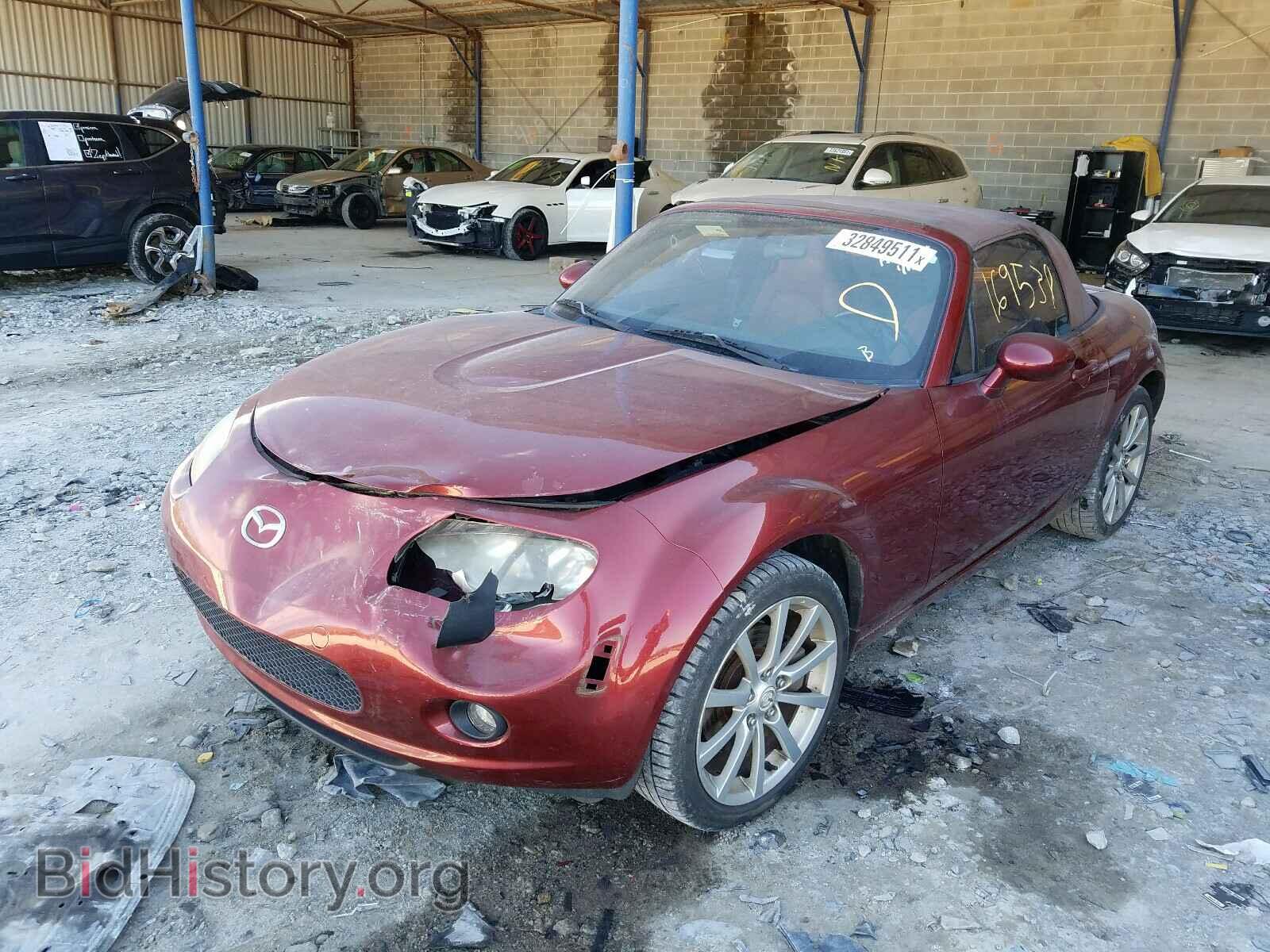 2007 MAZDA MX5 - VIN: JM1NC25F570131621 - Фото 2